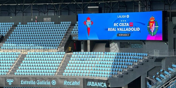 Balaídos, de estreno ante el Real Valladolid