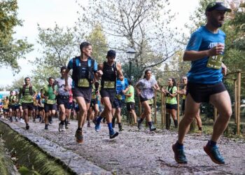 El barro y la lluvia no fueron rival para el Trail Montes de Vigo