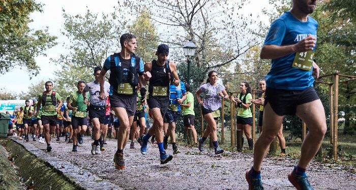 El barro y la lluvia no fueron rival para el Trail Montes de Vigo