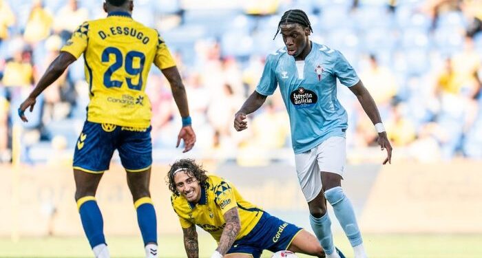 El Celta recibirá al Real Madrid sin Aspas ni Ilaix Moriba