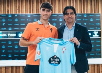 Javi Rodríguez, celeste hasta 2028