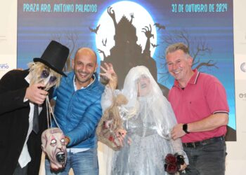 O Porriño conmemora Samaín con un castillo del terror
