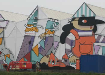«Tijeretazo» para el programa de murales y medianeras de Vigo