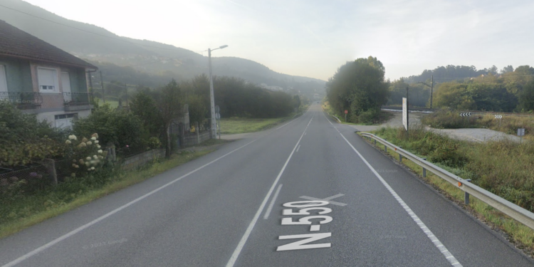 Aprobado el proyecto para mejorar un cruce en la N-550 en Mos