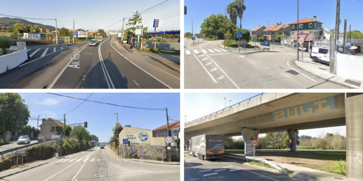 Dos nuevas glorietas entre Vigo y Ramallosa para reactivar la senda peatonal y ciclista