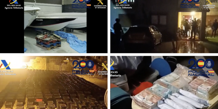 Macrooperación policial contra la droga: 200 agentes, 28 detenidos y 19 registros, varios en Pontevedra