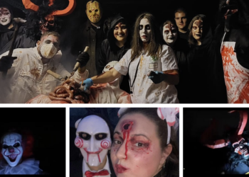 Medio centenar de figurantes «terroríficos» en la primera gran cita de Halloween
