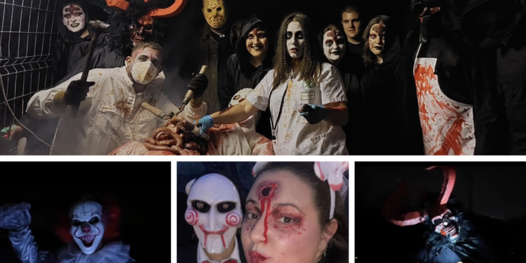 Medio centenar de figurantes «terroríficos» en la primera gran cita de Halloween