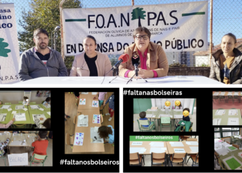 Ocho de cada diez escolares de Vigo no van al comedor hasta recibir la beca