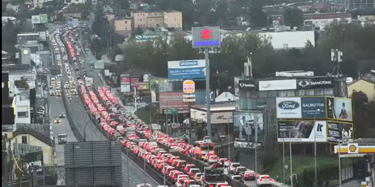Nuevo colapso en la Avenida de Madrid