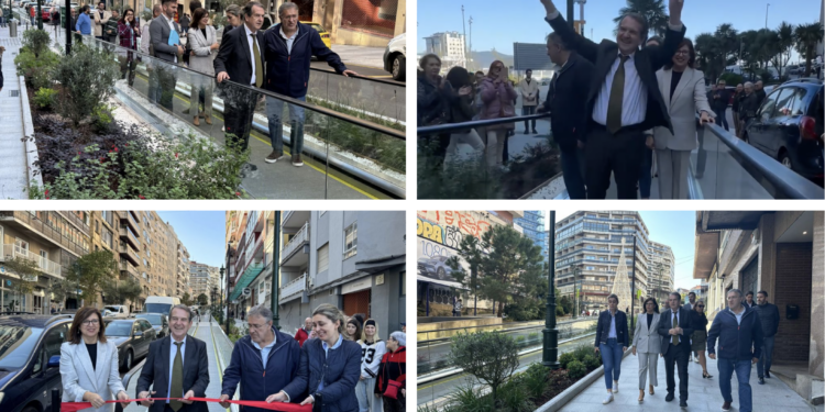 Inauguradas en Vigo las rampas mecánicas que complementan el Halo