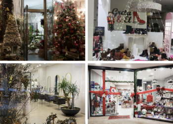 A la búsqueda del mejor escaparate navideño de Vigo