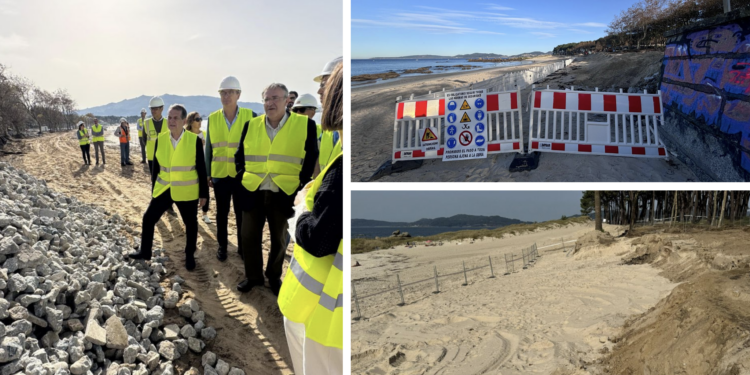 Samil crecerá (mucho) tras las obras: «Vamos a tener prácticamente el doble de playa»