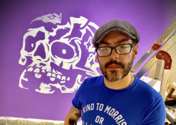 Llega a Vigo procedente de México la «Calavera Milagrosa» de «Peltre»