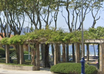 Preocupa el estado de las pérgolas más concurridas de Vigo