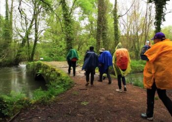 Los miles de peregrinos del Camino Portugués ya tienen su propia fiesta