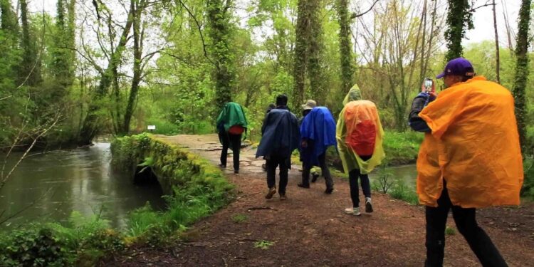 Los miles de peregrinos del Camino Portugués ya tienen su propia fiesta