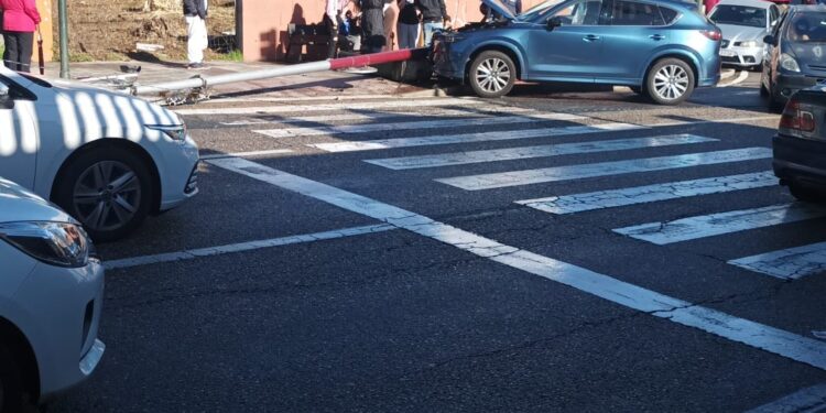 Un atropello y dos accidentes con heridos leves en Vigo