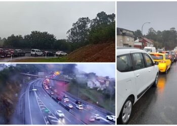 Conxemar y lluvia: ‘combo’ perfecto para los atascos