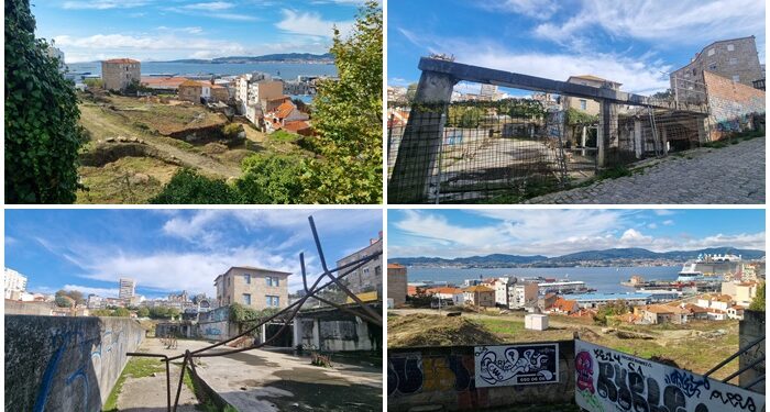 Paso firme en Barrio do Cura: se inician las obras y el derribo de los edificios pendientes