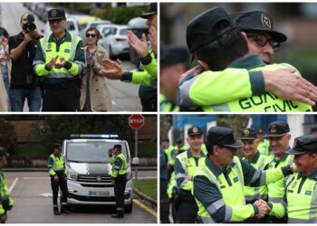 Emotivo homenaje para un ‘referente’ en la Guardia Civil