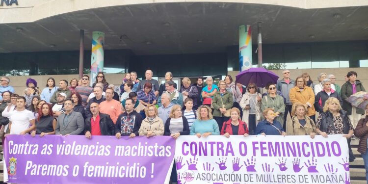 Condena ciudadana y repulsa ante el nuevo crimen machista de Moaña