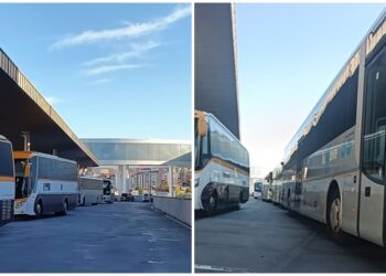 Servicios mínimos sin cumplir y retrasos de una hora… así padecen los vigueses la huelga de transporte