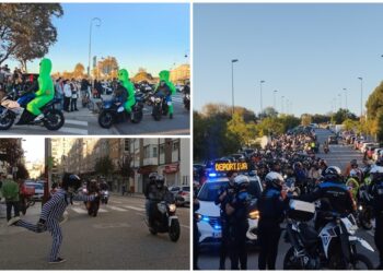 Así se vivió la ruta motera más terrorífica