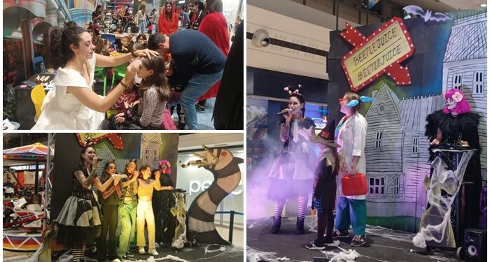 Éxito y llenazo en el «truco o trato» de la Trave Encantada