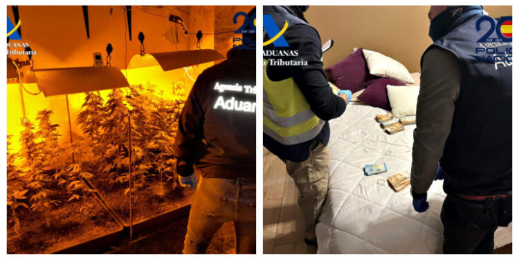 Once detenidos con 5,5 kilos de cocaína: vuelcos de droga y distribución por toda Galicia
