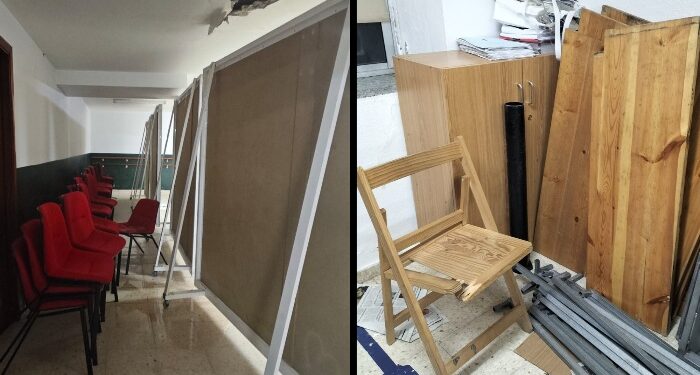 Lazoiro denuncia el abandono y la falta de control en la Casa da Cultura de Salvaterra