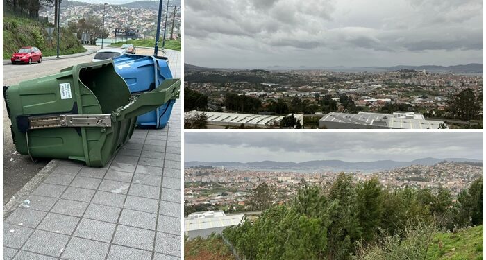 Borrasca Bert en Vigo con rachas de 73 km/h y temperaturas de 23 grados antes de la lluvia