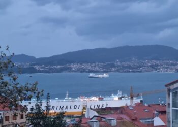 La Ría de Vigo, puerto seguro de la furia ante la borrasca Bert