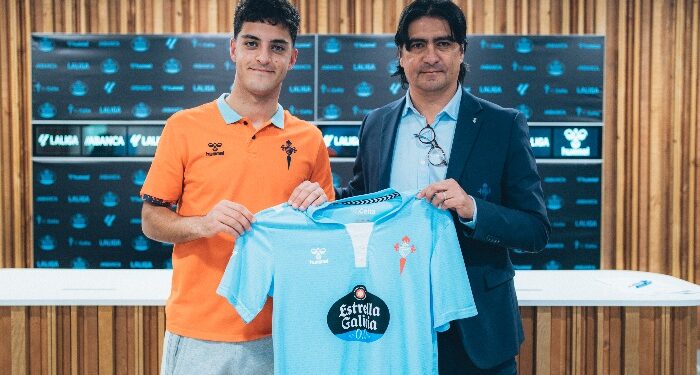 Hugo Álvarez renueva con el Celta hasta 2028