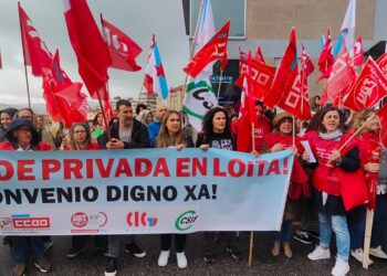 Los trabajadores sanitarios «urgen» condiciones de trabajo «dignas»