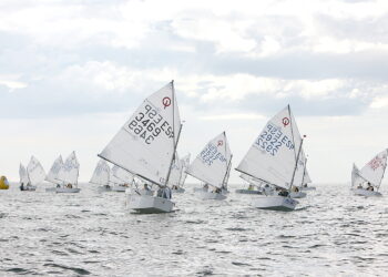 Eolo solo permite una regata de la flota en el Meeting Internacional Ciudad de Vigo