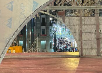 Acercándose a la Navidad de Vigo