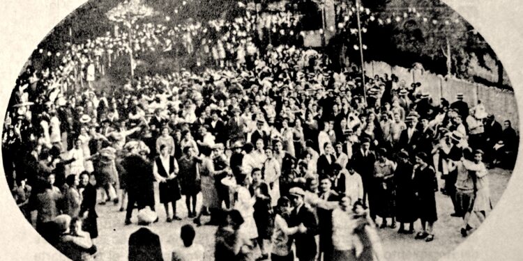 Bailes de antes en la ciudad de Vigo