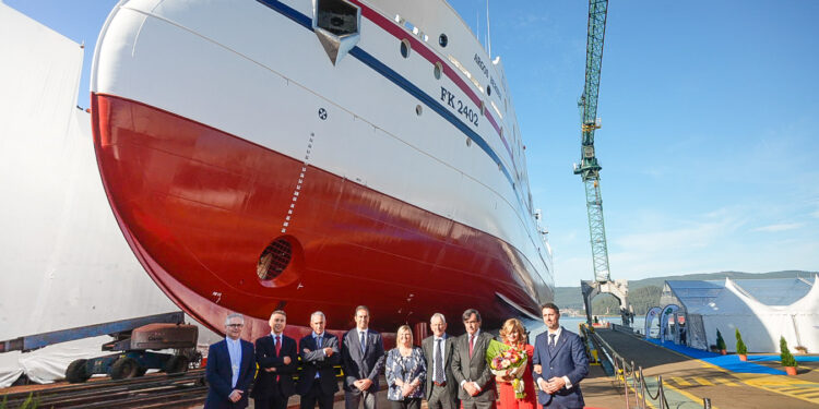 ‘Argos Berbés’, el nuevo buque de vanguardia y sostenible que zarpa hacia las Malvinas