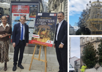 La Navidad de Vigo iluminará París, Londres, Roma y Nueva York