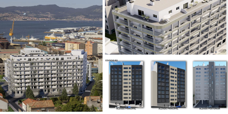 Crece la proyección urbanística del que será uno de los barrios más nuevos de Vigo