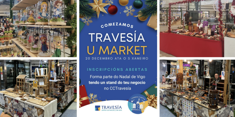Últimas plazas para formar parte del Mercadillo Navideño de Travesía