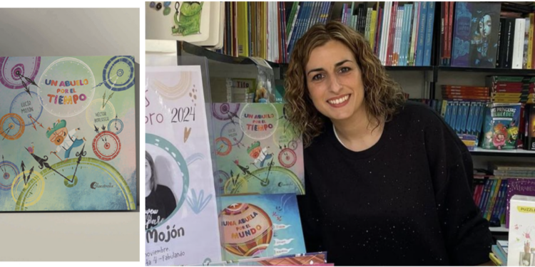 Lucía Mojón cuenta las aventuras de «Un abuelo por el tiempo»