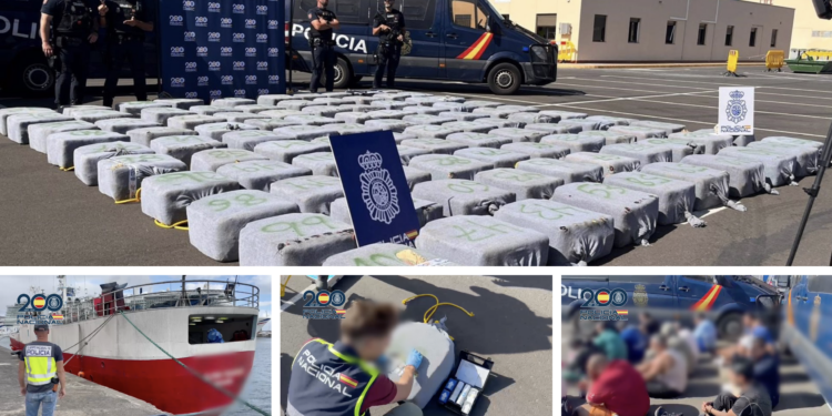 Interceptado en Canarias con más de 4.000 kilos de cocaína un ‘viejo conocido’ de Vigo