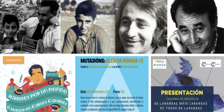 Avalancha cultural en Vigo e Nigrán en lembranza de Carlos Casares