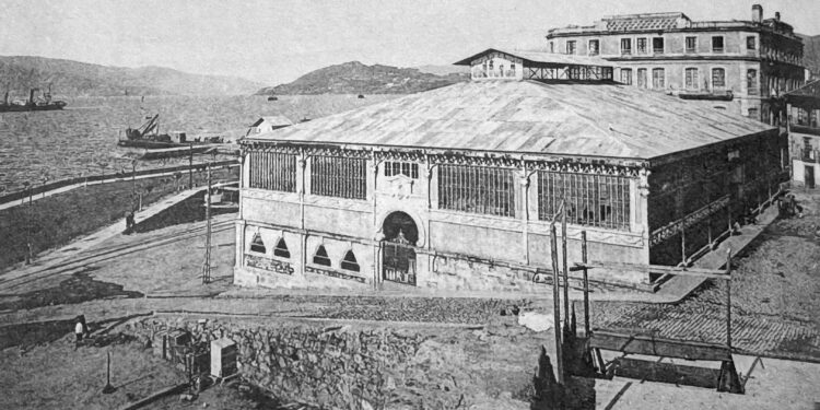 El antiguo mercado de A Laxe