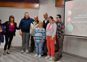 Música e ilusión no acendido do Nadal do Porriño