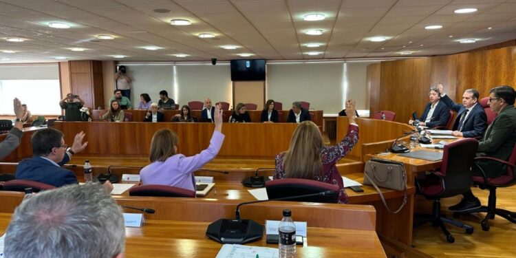 Caballero tacha de cobarde al PP por irse del pleno del AVE: «Vergüenza les tenía que dar»