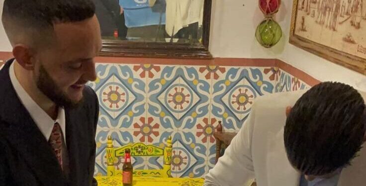 C. Tangana presume de celtismo con otro ídolo de la afición