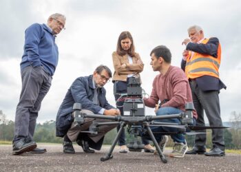 Drones monitorizarán humedales, costas y montes de Galicia